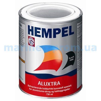 Краска необрастающая ALUXTRA, чёрная, 0,75 л. Арт. базы 02977 71260-19990/750 фото