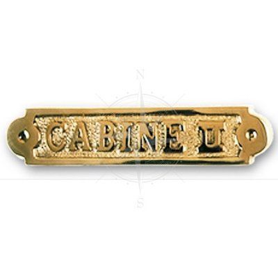 Табличка "Cabine II" Арт. базы 06024 PLAQ005 фото