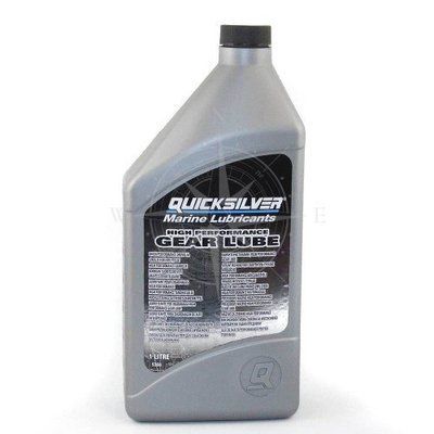 Масло трансмиссионное Quicksilver High Performance Gear Lube, 1 литр. 858064QB1 фото