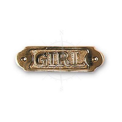 Табличка "Girl" Арт. базы 06596 PLAQ059 фото