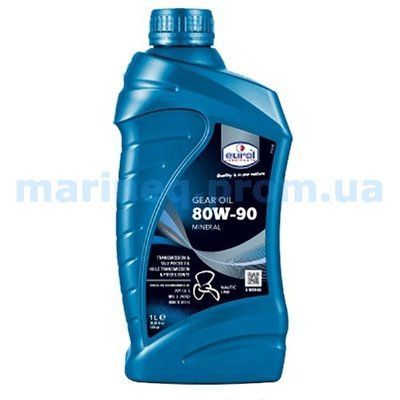 Масло трансмиссионное минеральное Eurol Nautic Gear 80W90, 1 л. 10415 фото