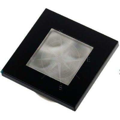 Светильник LED, врезной, 0,5 Вт, 12 В, черный, Hella Marine. 580041 фото
