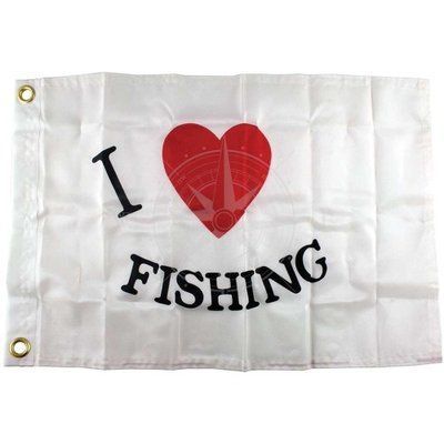 Флаг "I Love Fishing" Арт. T3718 T3718 фото