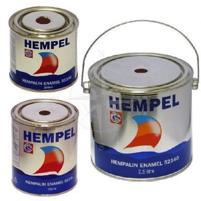 Краска HEMPALIN ENAMEL, темно-коричневая, 2,5 л. Арт. базы 07269 52140-64490/2,5 фото