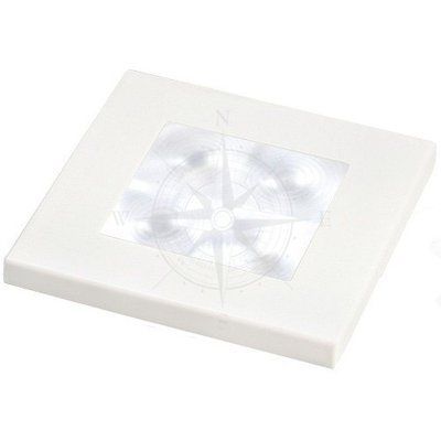 Светильник LED, врезной, 0,5 Вт, 12 В, белый, Hella Marine. 580051 фото