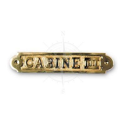 Табличка "Cabine III" Арт. базы 06025 PLAQ006 фото