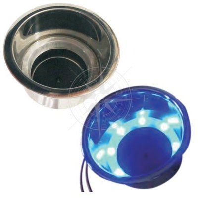 Подстаканник двухуровневый, синий, LED. Арт. SF21208-1 SF21208-1 фото