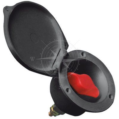 Выключатель аккумуляторной батареи Heavy Duty, 280 А, фланец 105 мм, Osculati. 14.385.55 фото