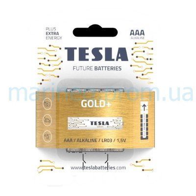Батарейки Gold + AAA / LR03 / 1,5V 4шт. 12467 фото
