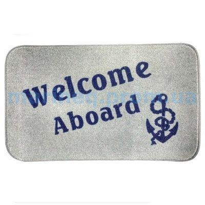 Коврик "Welcome Aboard", серый. Арт. T44010 T44010 фото